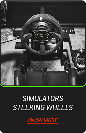 Simulators Steering wheels